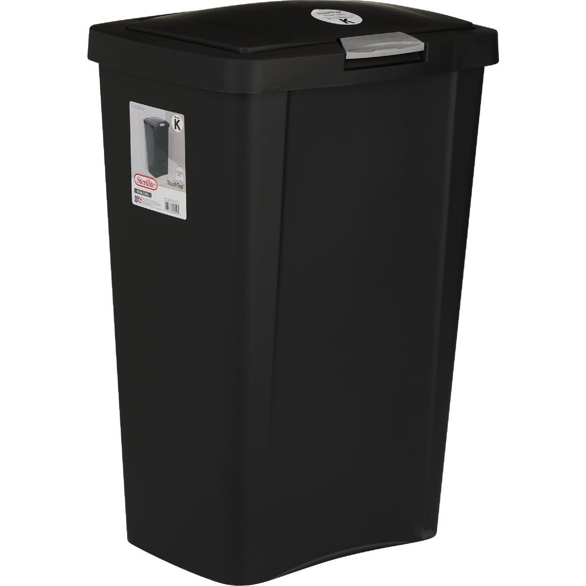 STERILITE Sterilite 10459004 13 Gal. TouchTop Wastebasket (13 Gallon)