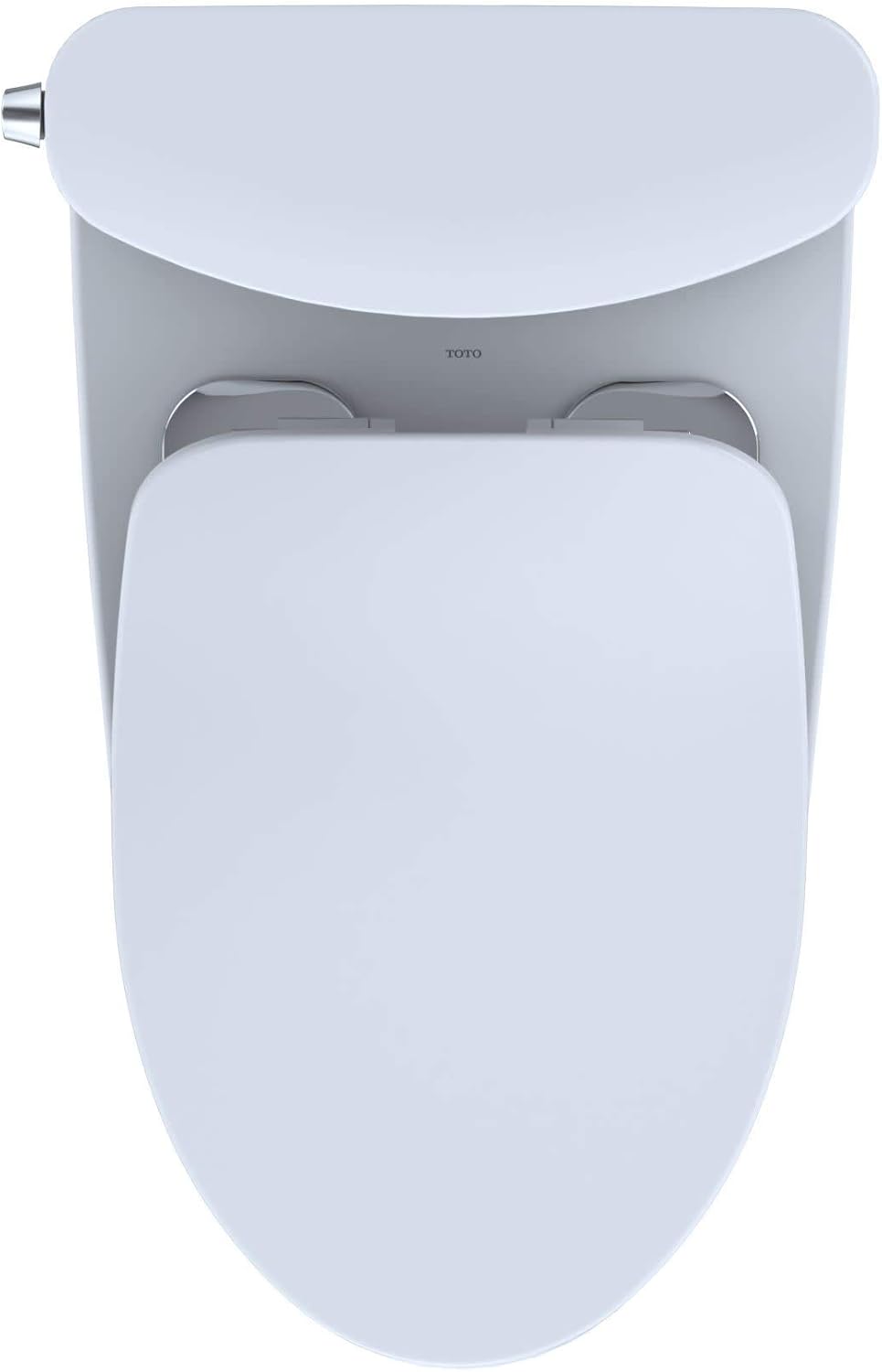 Toto MS442234CUFG#01 Nexus 1.0 GPF Two-Piece Elongated Chair Height Toilet with Tornado Flush Technology - Seat Included Cotton White