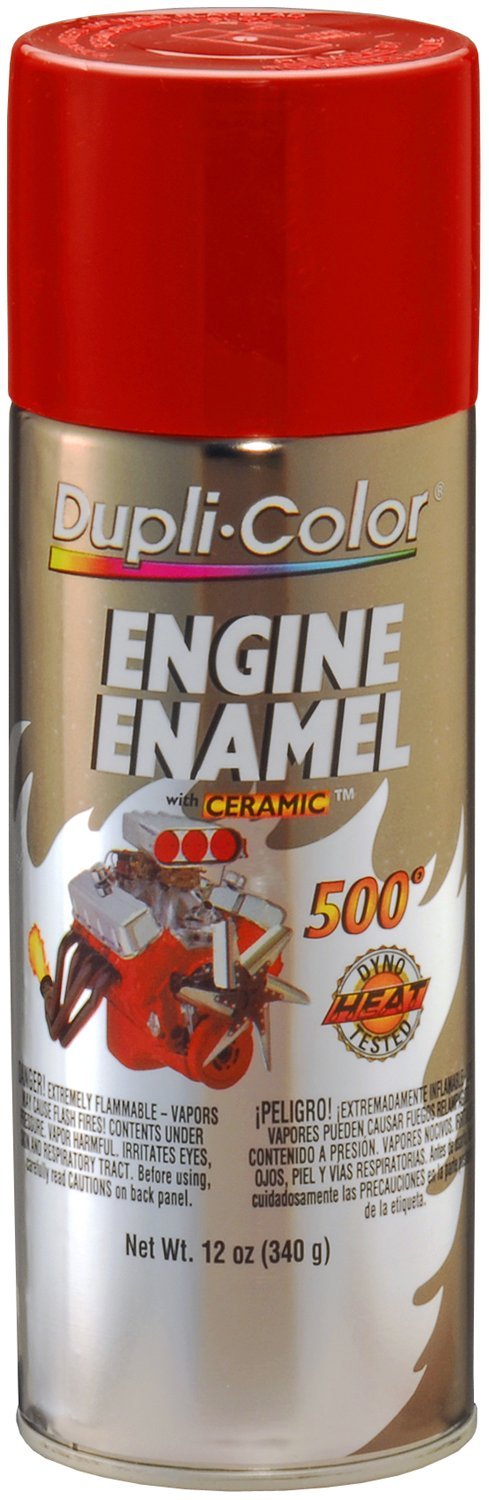 Dupli-Color EDE160507 12 oz Gloss Ford Red Engine Enamel