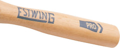 Estwing DH-12 12 Oz Deadhead Rubber Mallet, Wood Handle, Black