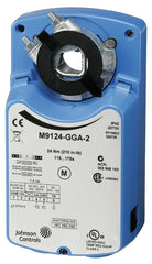 Johnson Controls M9124-AGA-2 Series M9124 Electric Non-Spring-Return Actuator, On/Off/Floating Control, 24 Nm Torque