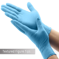 KleenGuard 38521 G10 Flex Blue Nitrile Gloves Large Powder-Free 2 Mil 100 Gloves/Box