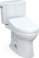 Toto MW4543046CEFG#01 Drake II With Washlet S500E 1.28 GPF Toilet Cotton 2 Piece