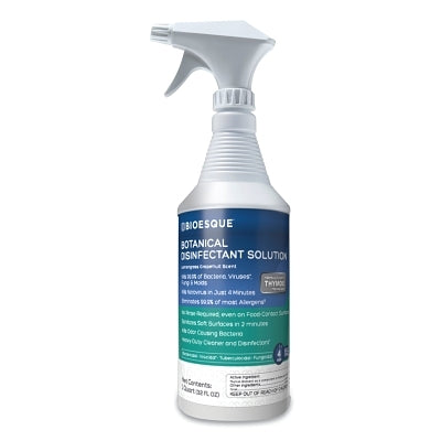 BIOESQUE BBDSQ Botanical Disinfectant Solution 32 fl oz Trigger Spray Bottle