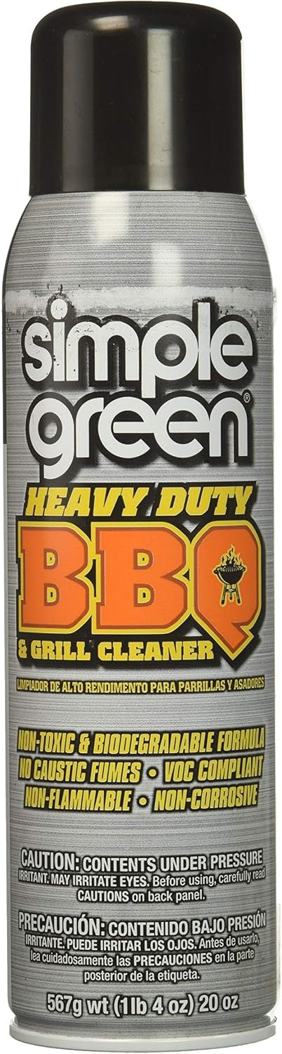 SIMPLE GREEN Simple Green 0310001260014 Heavy-Duty BBQ and Grill Cleaner 20 oz (Pack of 1)