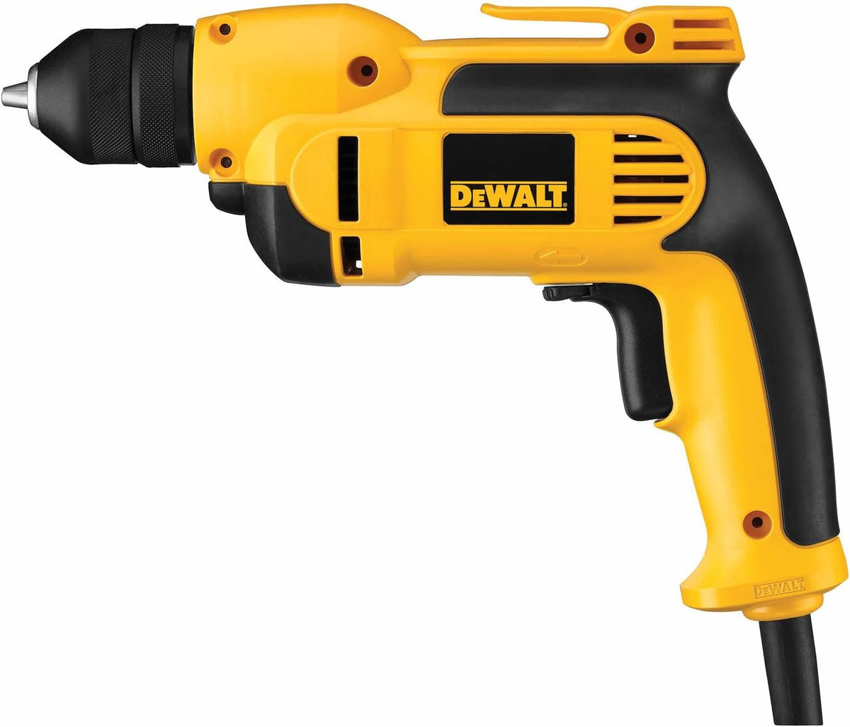 DeWalt DWD112 VSR Electric Drill Keyless Chuck 8.0-Amp 3/8-Inch