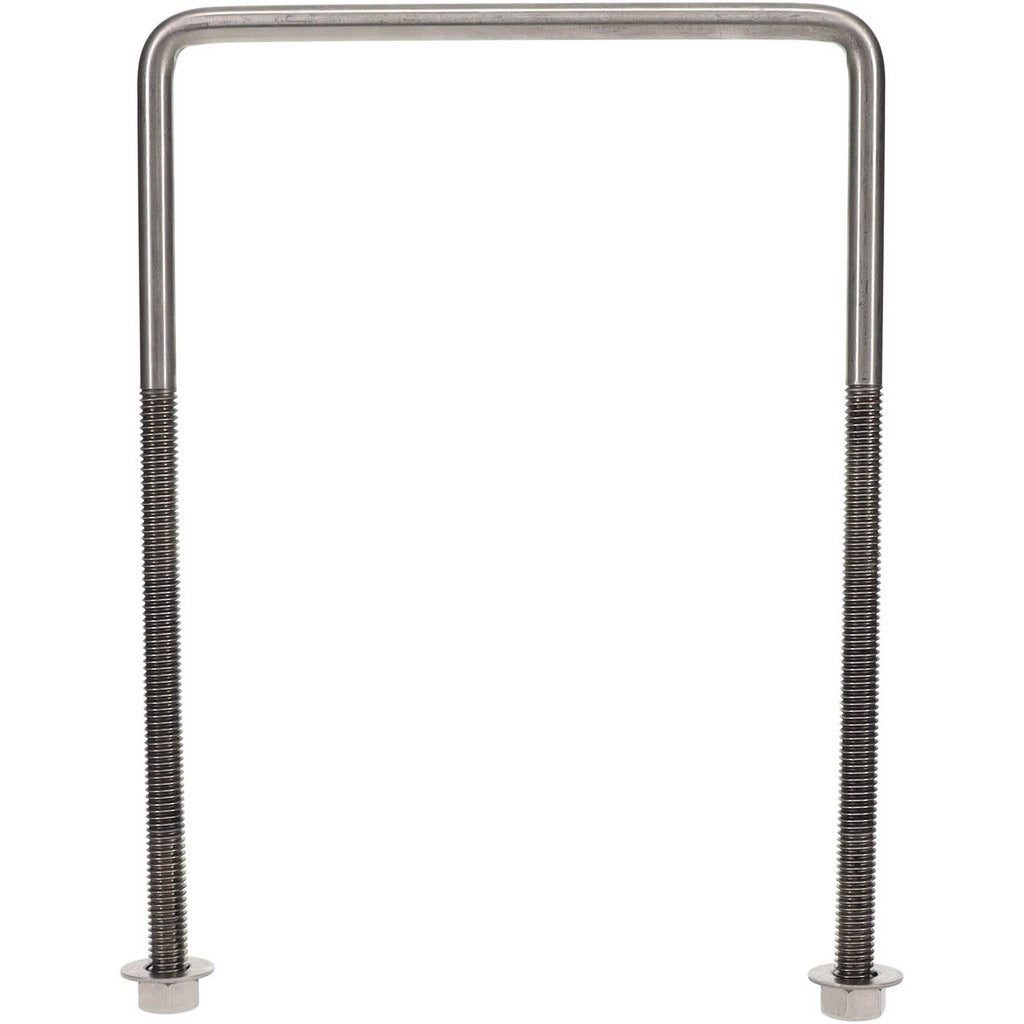 GIBRALTAR Gibraltar GIB51145 Square U-bolt 3/8-16 Unc Stainless Steel