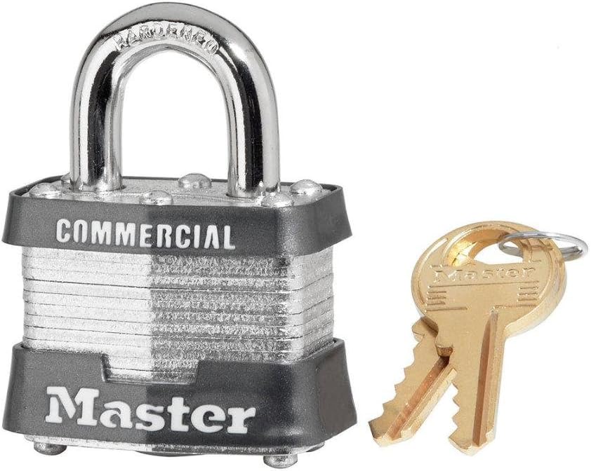 Master Lock 3KA-0356 Padlock Gray