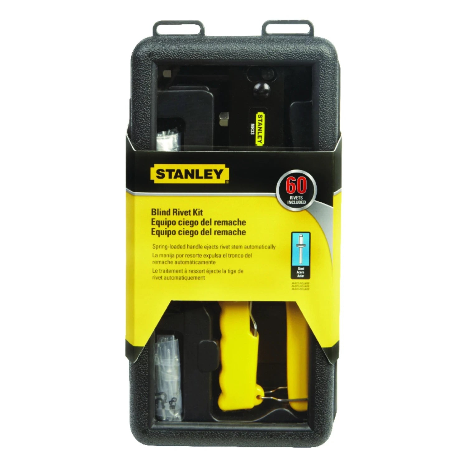 STANLEY Stanley STHT72179 Blind Rivet Kit 60-Piece (Includes Case)