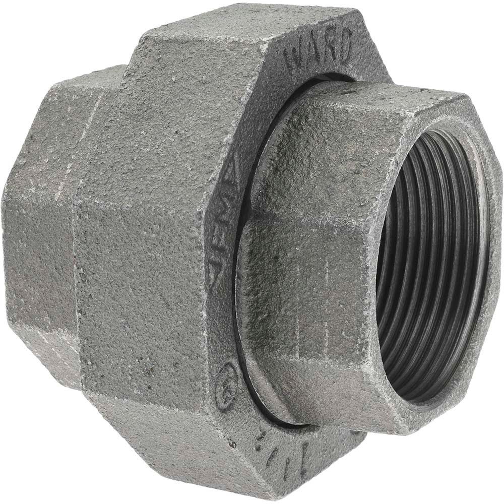 VALUE COLLECTION Value Collection 13395 Black Iron Union 1-1/2 in Threaded 300 Psi