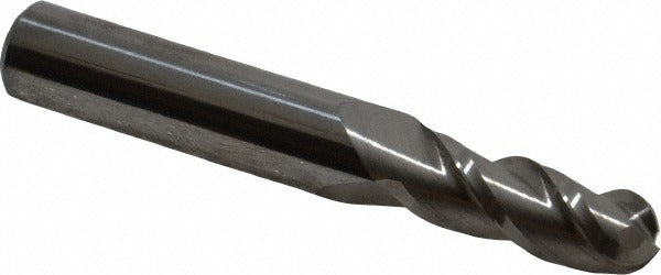 ACCUPRO Accupro 12184364 Ball End Mill 0.3281 in 3 Flute Carbide