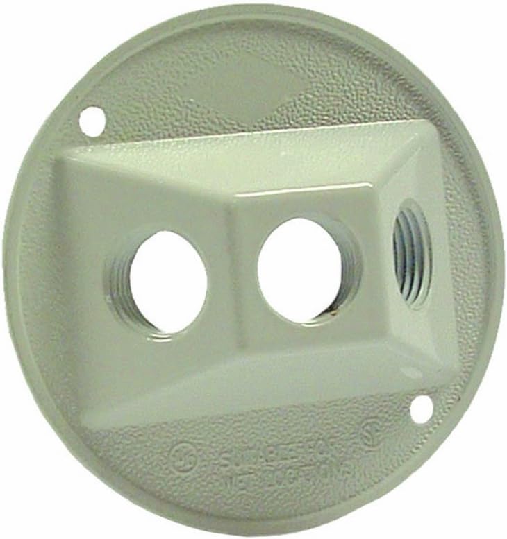 BELL 5197-1 Round Cluster Cover, 4-Inch, Weatherproof, Replacement MPN 5197-1