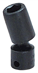 Wright Tool 3858 3/8 Inch Drive 6 Point Standard Universal Power Socket 9/16 Inch