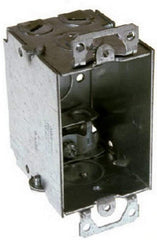 RACO 518 Gangable Switch Box 2-1/2 inch Deep with Plaster Ears