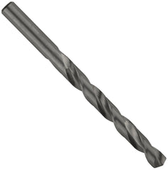 Chicago Latrobe 45788 150ASP High-Speed Steel Jobber Length Drill Bit Black Oxide Finish Round Shank 135 Degree Split Point Letter Size R Pack of 6