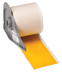 Brady M7C-2000-595-YL All Weather Permanent Adhesive Vinyl Label Tape for M710 and BMP71 Printers 2 x 50 Feet Yellow