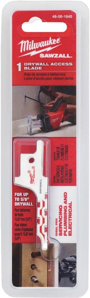 Milwaukee 48-00-1640 Drywall Access SAWZALL Blade 2-1/2 in.