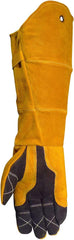 Caiman 1878-5 Premium Split Deerskin MIG/Stick Welding Gloves with Foam Insulation 21-inch