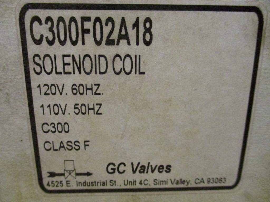 GC Valves C300F02A18 Solenoid Valve 120V 28 Watt