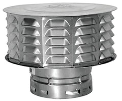 AmeriVent 6ECW ECW Series 6 Louvered Snap Lock Vent Cap