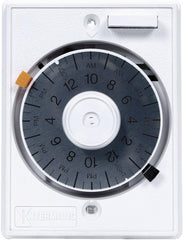 Intermatic E1010 Heavy Duty Mechanical Timer 125 VAC 15 Amp SPST In-Wall Timer White