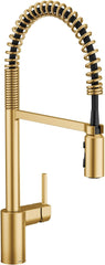 Moen 5923BG Align Brushed Gold One Handle Pulldown Kitchen Faucet