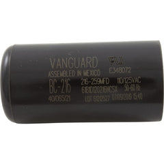 Vanguard BC-216 Start Capacitor 216-259 MFD 115v 1-7/16 x 2-3/4