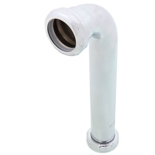 Everflow 6198 | 1-1/4 x 8 Slip Elbow w/ Nuts & Washers | Everflow