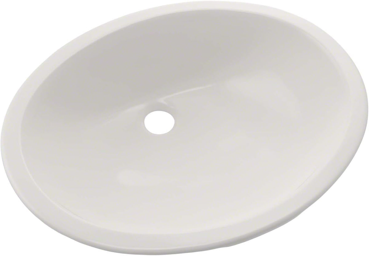 TOTO LT579G#11 Rendezvous Undermount Bath Sink with CEFIONTECT, Colonial White