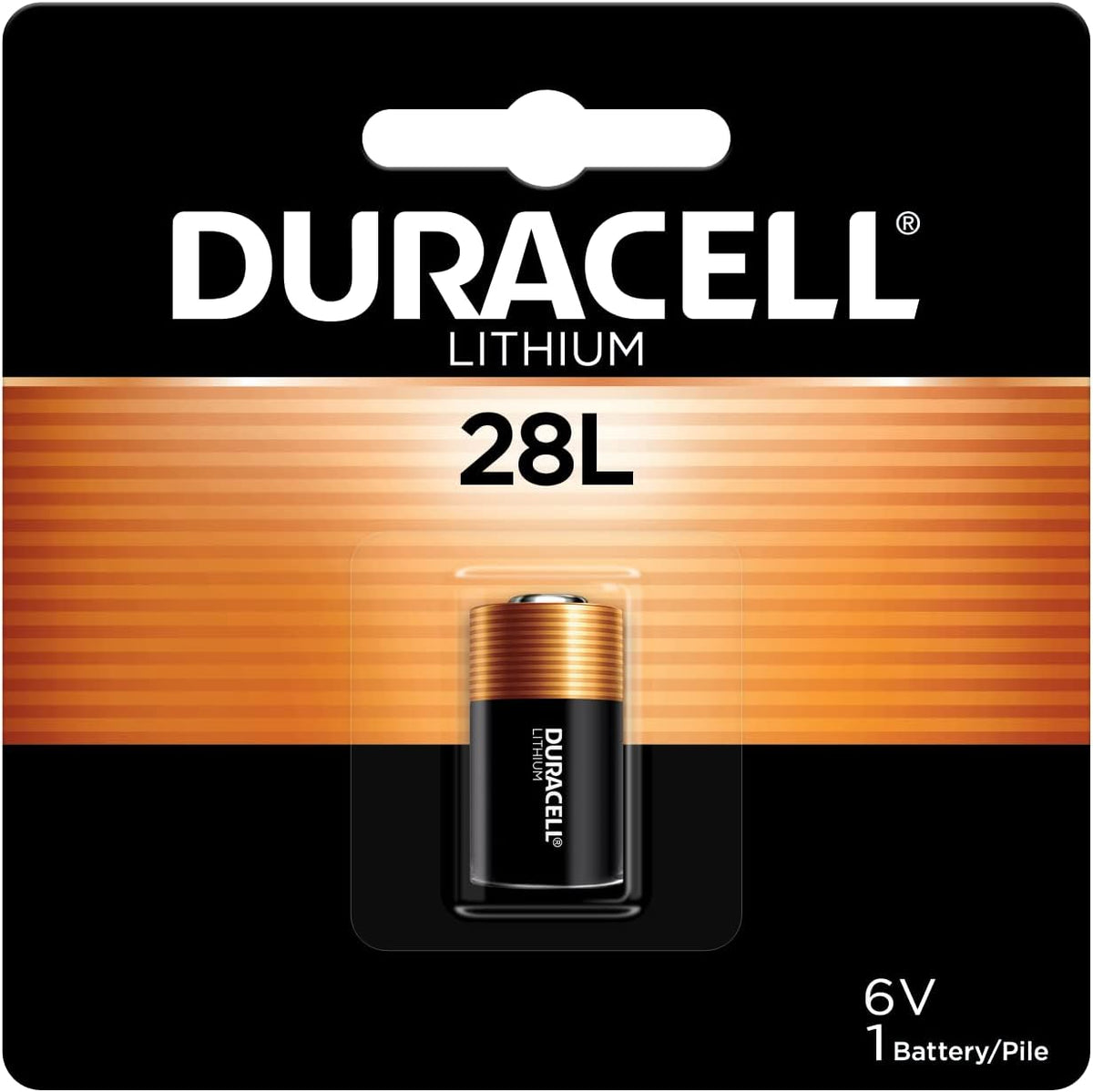 Duracell PX28LBPK Photo Battery, 6V, Pack of 6