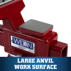 Wilton 28818 Utility Bench Vise 4-1/2 Inch Jaw Width 4 Inch Jaw Opening