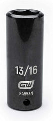 Gearwrench 84553N 1/2 Drive 6 Point Deep Impact SAE Socket 13/16