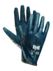 Ansell 103572 Hynit Nitrile-Impregnated Gloves 8 Blue