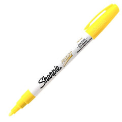 Sharpie 35539 Oil Based Paint Marker Fine Point Yellow Ink 4 Markers