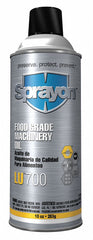 Sprayon SC0700000 Lu700 Food Grade Machinery Oil 10 Oz Lot Of 12