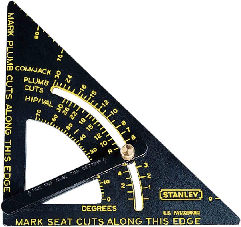 Stanley 46-053 Premium Adjustable Quick Square Layout Tools 6 3/4 in Aluminum