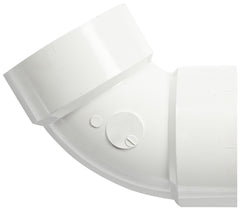 Spears P319-015 PVC DWV 60 Degree Elbow 1.5 Inch