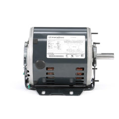 Marathon MX018 48Y Frame Open Air Over 48A11O1350 Direct Drive Motor 1/4 hp 1075 RPM 277 VAC 1 Phase 3 Speeds Ball Bearing Permanent Split Capacitor Thru-Bolt