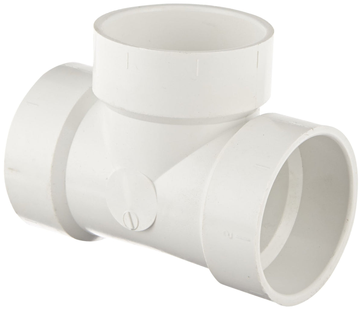 Spears P441-100 DWV Vent Tee 10 Inch Hub PVC Domestic