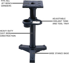 Jet 577172 JPS-2A Bench Grinder Stand 31 Inch