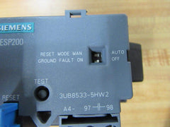 Siemens 3UB85335HW2 Overload Relay 50/200A 3 Phase