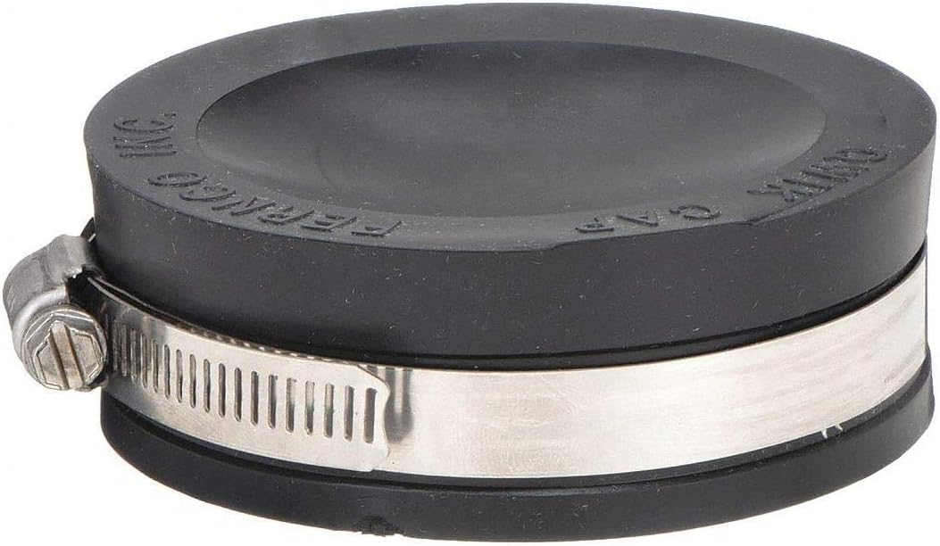 Fernco QC-104 4-in. Flexible Cap