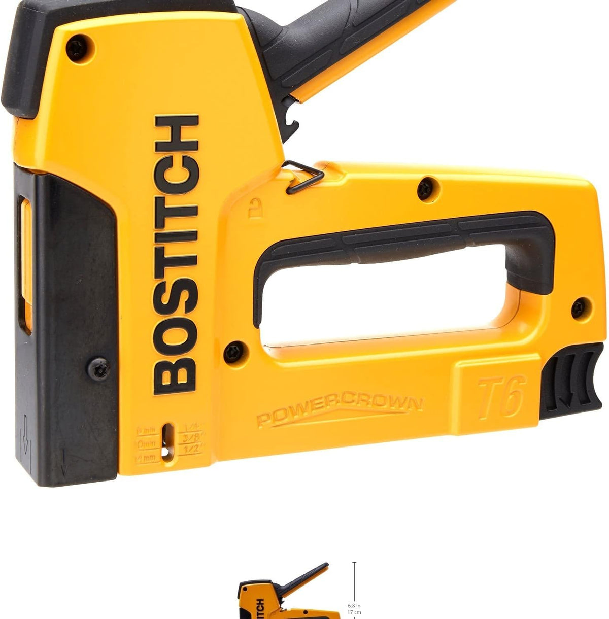 Bostitch T6-8 Heavy Duty Powercrown Tacker