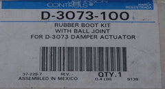 Johnson Controls D-3073-100 Rubber Boot Kit for HVAC Hydronics