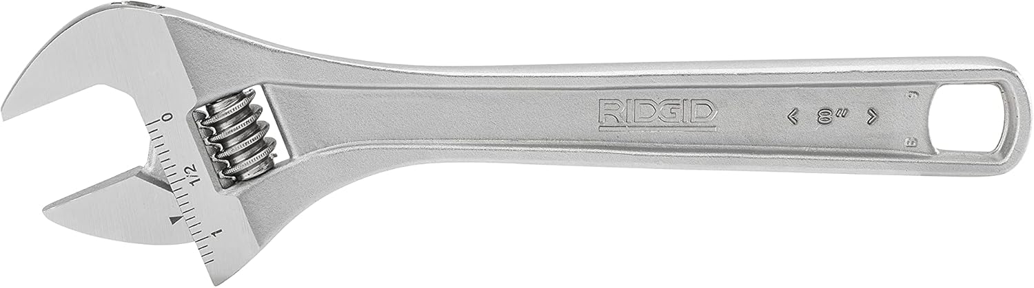 RIDGID 86907 758 Adjustable Wrench 8 inch