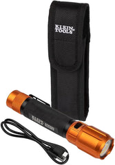 Klein Tools 56413 Rechargeable 2-Color LED Flashlight 1000 Lumens USB Cable