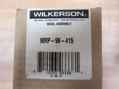 Wilkerson MRP-96-415 Bowl Assembly Plastic 8 Inches Diameter