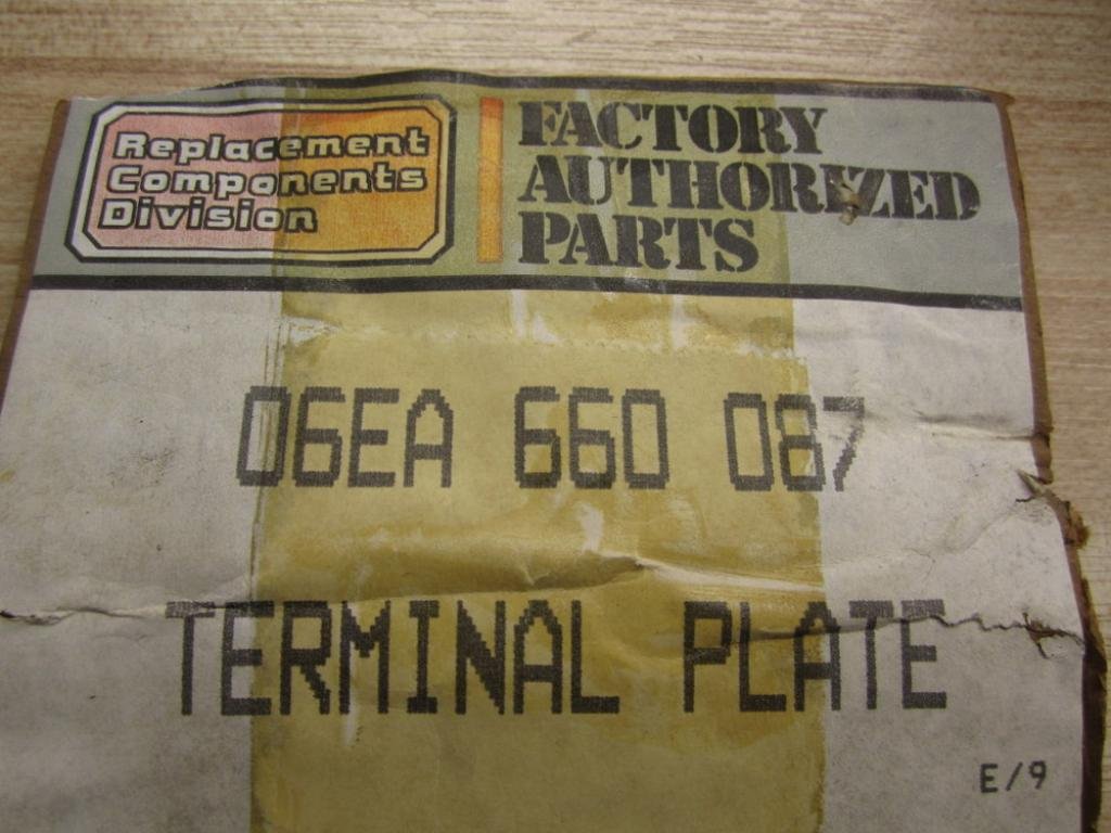 Carrier 06EA660087 Terminal Plate