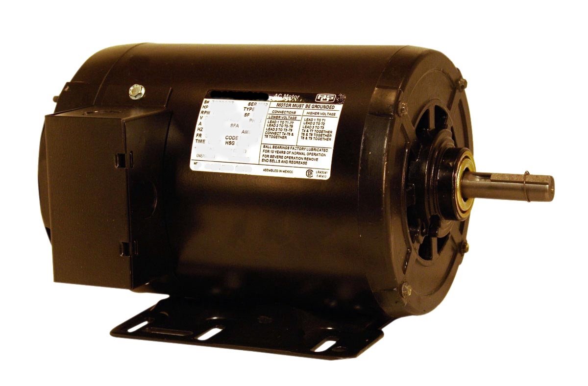 Century OB3204ES General Purpose Motor Three Phase 2 HP 1725 RPM