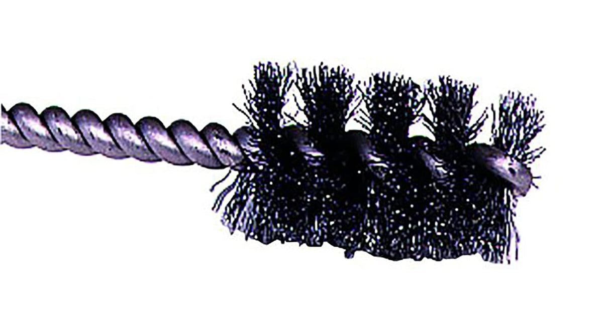 Weiler 21078 Round Power Tube Brush 1 Inch Diameter Stainless Steel